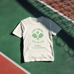 Pickleball vrijgezellenweekend t-shirt