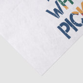 Pickleball vrouwen regenboog tissuepapier (Detail)