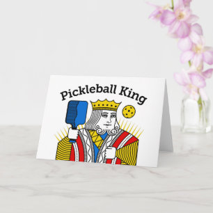 Pickleball Wenskaart - Pickleball King Kaart