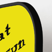 Pickleball wil spelen pickleball paddle (Links Detail)