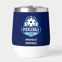 Pickleball Wine Tumbler