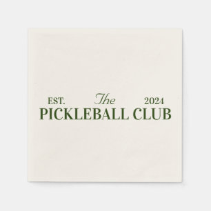 pickleballclub themafeest servet