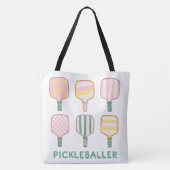 Pickleballer Accessories Tote Bag (Dos)