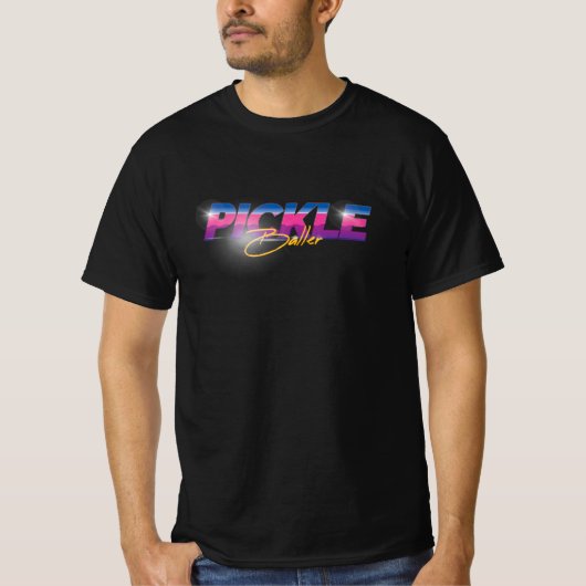 Pickleballer T-shirt (Voorkant)