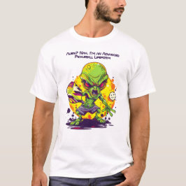 👽 Pickleballer uit de ruimte T-shirt