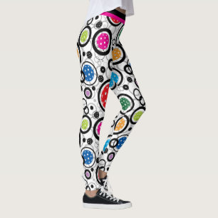 Pickleballs (petite taille de carreaux) Leggings