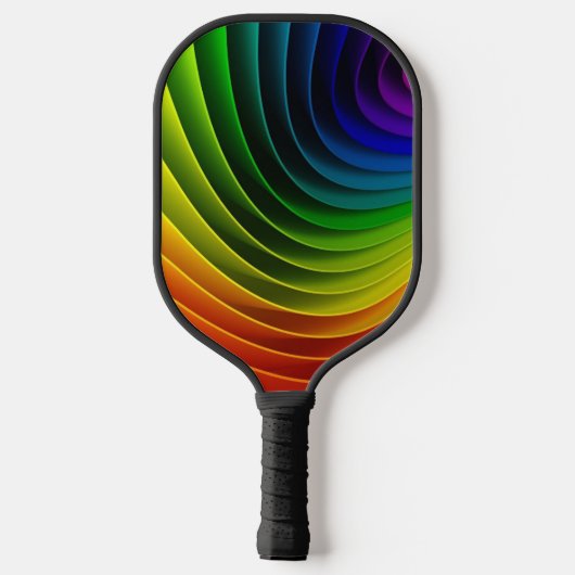 picklebalregenboog pickleball paddle (Achterkant)