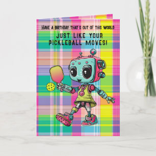 Picklebot 3000 Verjaardag Kaart! Feestdagen Kaart