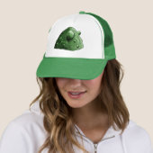 "Picklehelmet" Trucker Hat Pet (In situ)