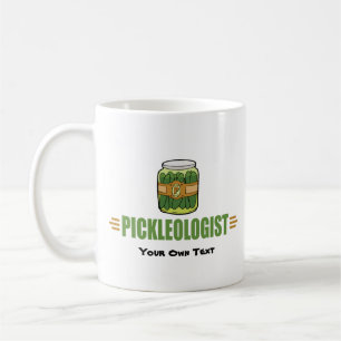 PICKLEOLOGIST Funny Pickle Lovers Koffiemok