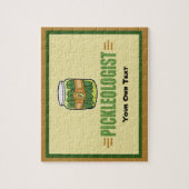 PICKLEOLOGIST Funny Pickle Lovers Legpuzzel (Verticaal)