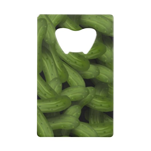 Pickles Bottle Opener Kredietkaart Flessenopener (Voorkant)