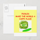 pickles briefkaart (Voorkant / Achterkant)