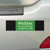 Pickles Bumpersticker (Op auto)