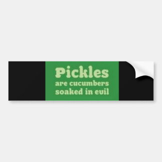 Pickles Bumpersticker