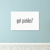 pickles canvas afdruk (Insitu (Houten vloer))