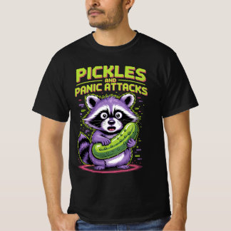 Pickles en paniekaanvallen - Raccoon Chaos Edition T-shirt