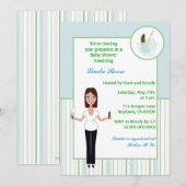 Pickles et crème glacée Boy Baby shower Invitation (Devant / Derrière)