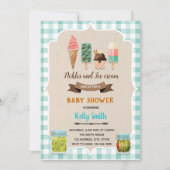 Pickles glaces douche invitation anniversaire (Devant)