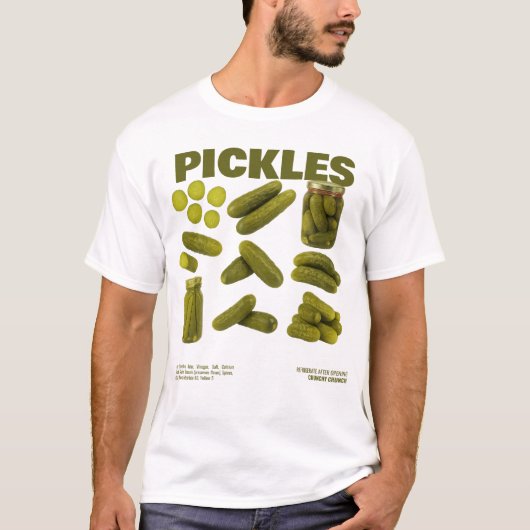 PICKLES Graphic T-Shirt – Grappig & Crunchy (Voorkant)