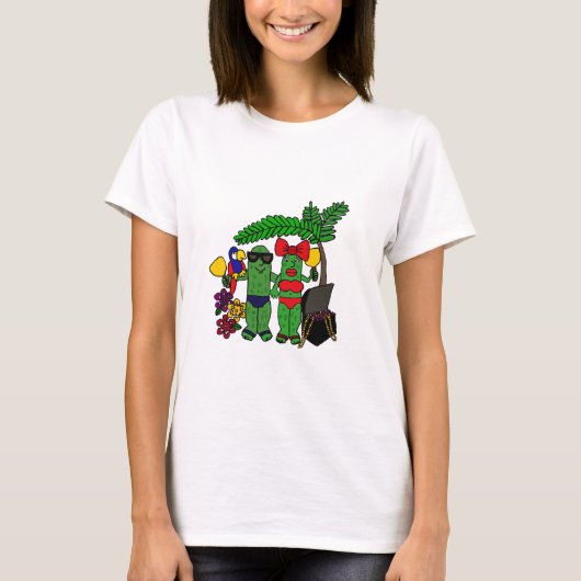 Pickles in Paradise T-shirt (Voorkant)