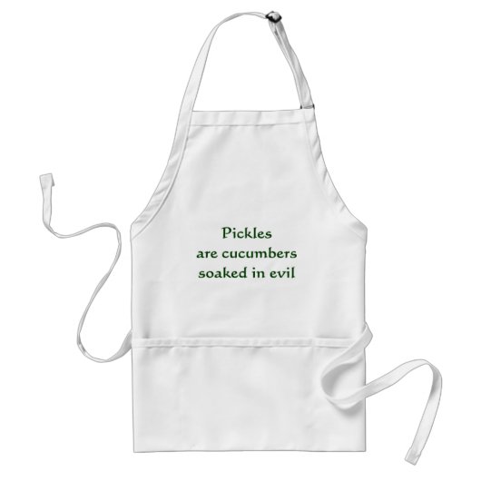 Pickles Standaard Schort (Voorkant)