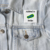 Pickles Vierkante Button 5,1 Cm (In situ)
