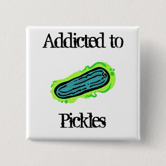 Pickles Vierkante Button 5,1 Cm