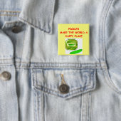pickles vierkante button 5,1 cm (In situ)