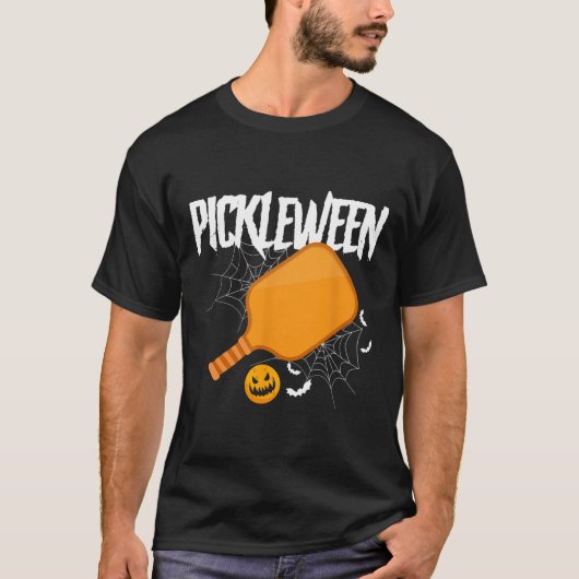 Pickleween Halloween Pickleball Kostuum Halloween T-shirt (Voorkant)