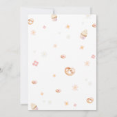 Picknick Baby Brunch Baby shower uitnodiging (Achterkant)