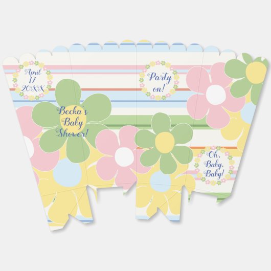 Picknick Bloemendouche Favorietendozen Bedankdoosjes (Ongevouwen)