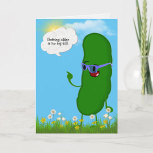 picknick met bril voor verjaardag kaart