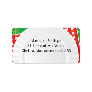 Picknick Outting Party Verzending Adresetiketten Etiket