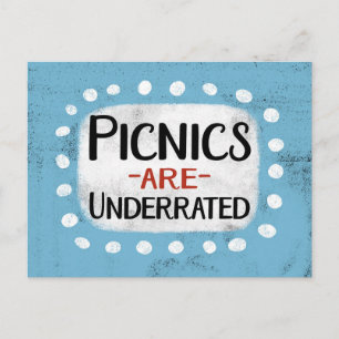 Picknicks zijn ondergewaardeerd Briefkaart