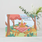 Picknicktafel Kaart (Staand voorkant)