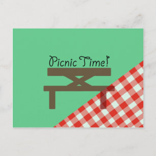 picknicktijd briefkaart