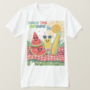 Picknickvrienden – Zomer Snacksquad T-shirt