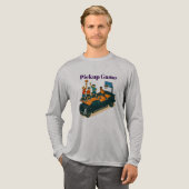 Pickup game Tri-Blend shirt (Voorkant)