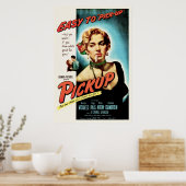 Pickup - Poster de film Noir de 1951 Vintage (Cuisine)