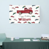 Pickup Trucks Schattigee voertuigen Auto Happy Bir Spandoek (Beurs)