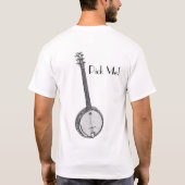 Picky Banjo Player T-shirt (Achterkant)