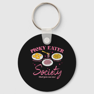 Picky Eater Society Chef Krijgt Eén Ster Kip Sleutelhanger