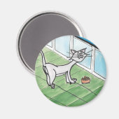 Picky Kitty Magnet (Recto/Verso)