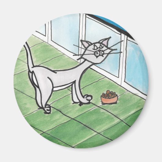 Picky Kitty Magnet (Devant)