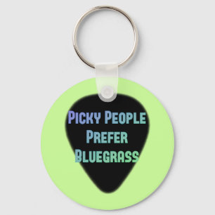 Picky Mensen geven de voorkeur aan Bluegrass Sleutelhanger