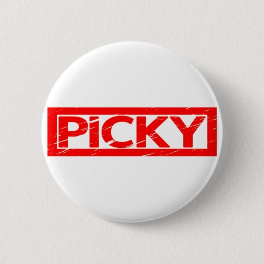 Picky Stamp Ronde Button 5,7 Cm (Voorkant)