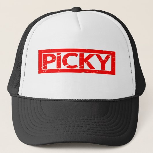 Picky Stamp Trucker Pet (Voorkant)