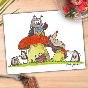 PICNIC ansichtkaart van Nicole Janes Briefkaart