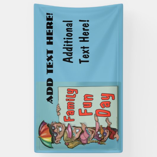 Picnic Banner (Verticaal)